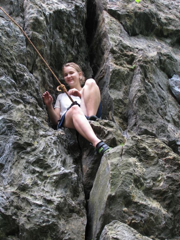 Having fun on Bolt and Run? (Category:  Rock Climbing)