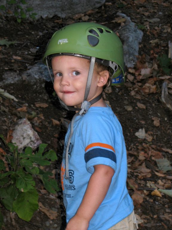 Aspiring Climber Eli. (Category:  Rock Climbing)