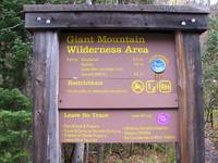 Giant trailhead (Category:  Hiking)