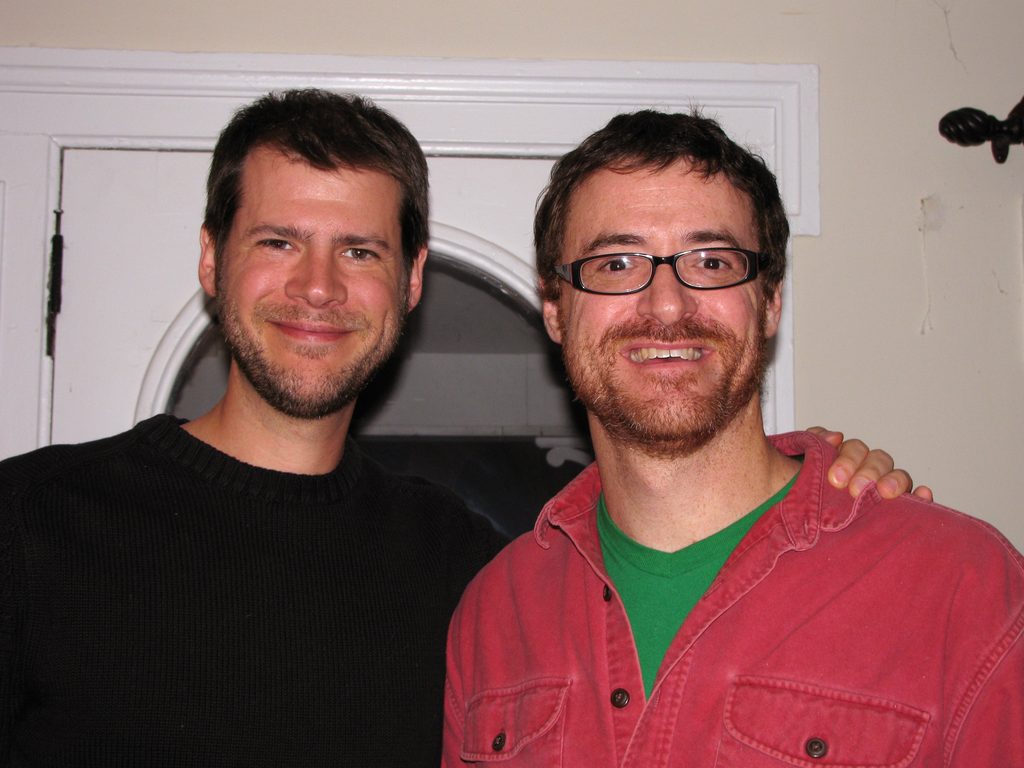 Jon and I with our matching beards. (Category:  Family)