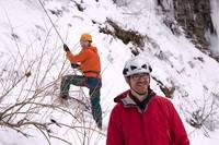 I ran a huge program with Amy, Jeff, Will and Dan helping.  17 participants! (Category:  Ice Climbing)