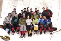 Jefferson ice climbers. (Category:  Ice Climbing)