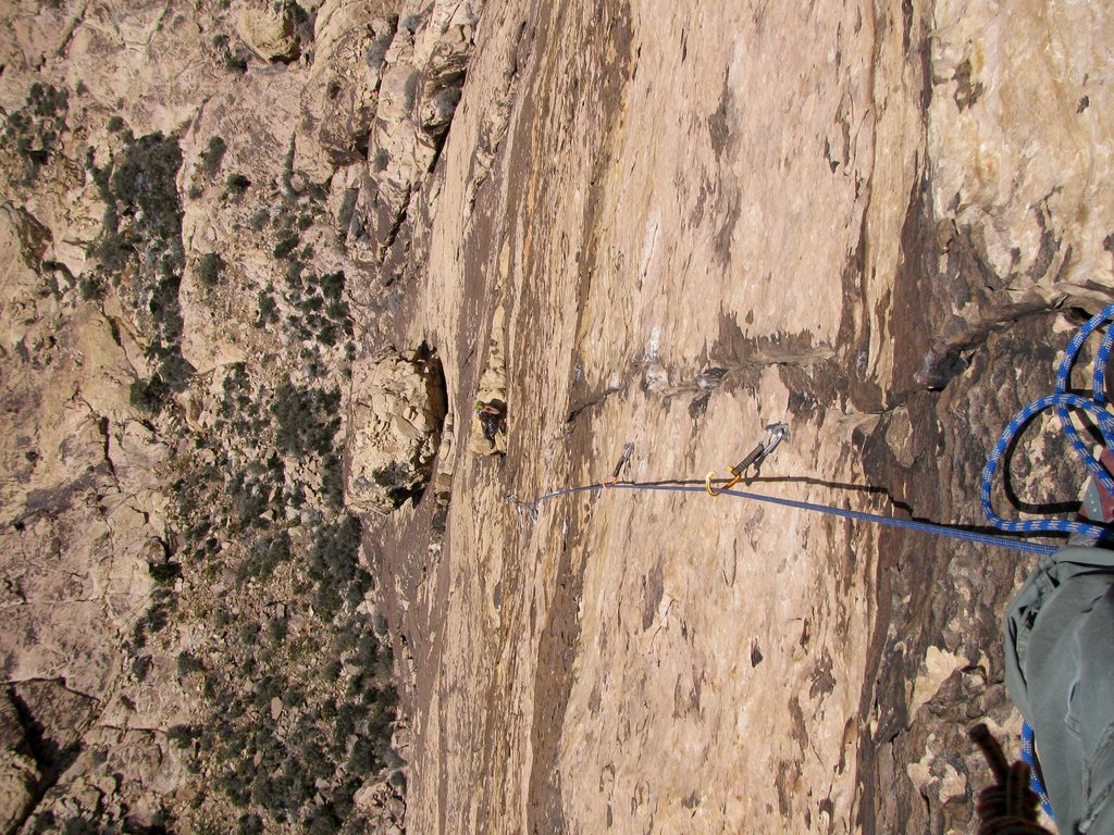 I've just finished leading pitch 4 of Eagle Dance. (Category:  Rock Climbing)