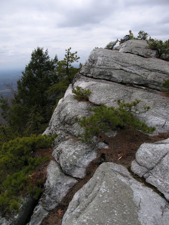 The top of Millbrook. (Category:  Rock Climbing)