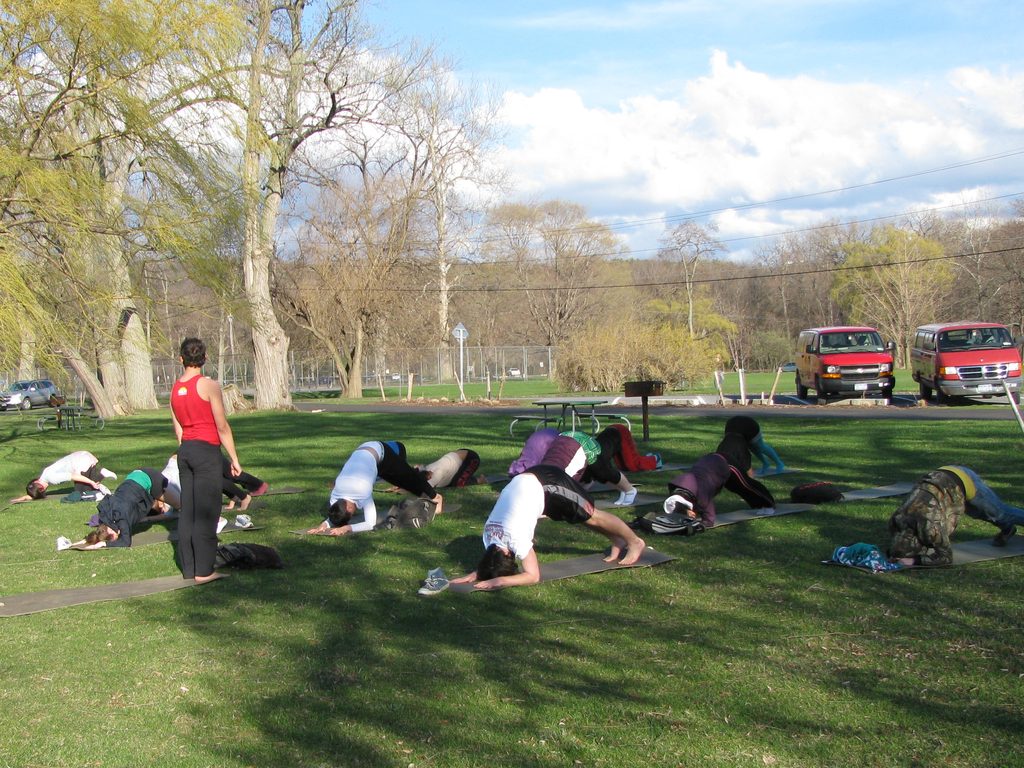 Outdoor Yoga (Category:  Photography)