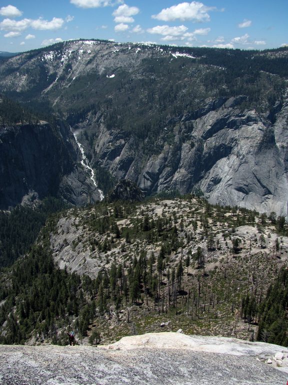 View from the top of Snake Dike. (Category:  Rock Climbing, Tree Climbing)