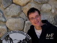 Who is that clean shaven guy with wire frame glasses and an Abercrombie hoodie? (Category:  Rock Climbing, Tree Climbing)