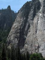 East Buttress of Middle Cathedral (Category:  Rock Climbing, Tree Climbing)