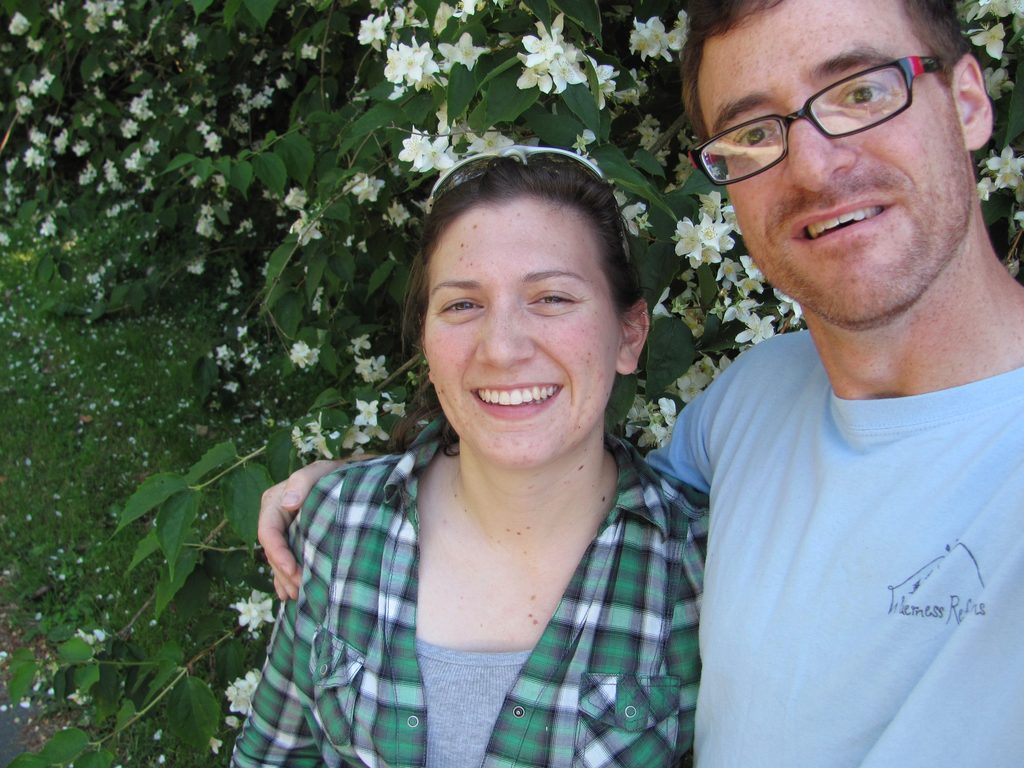 Jess and me at the Washington Park Arboretum. (Category:  Rock Climbing, Tree Climbing)