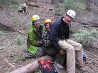 Liz, Molly and Ryan (Category:  Rock Climbing, Tree Climbing)