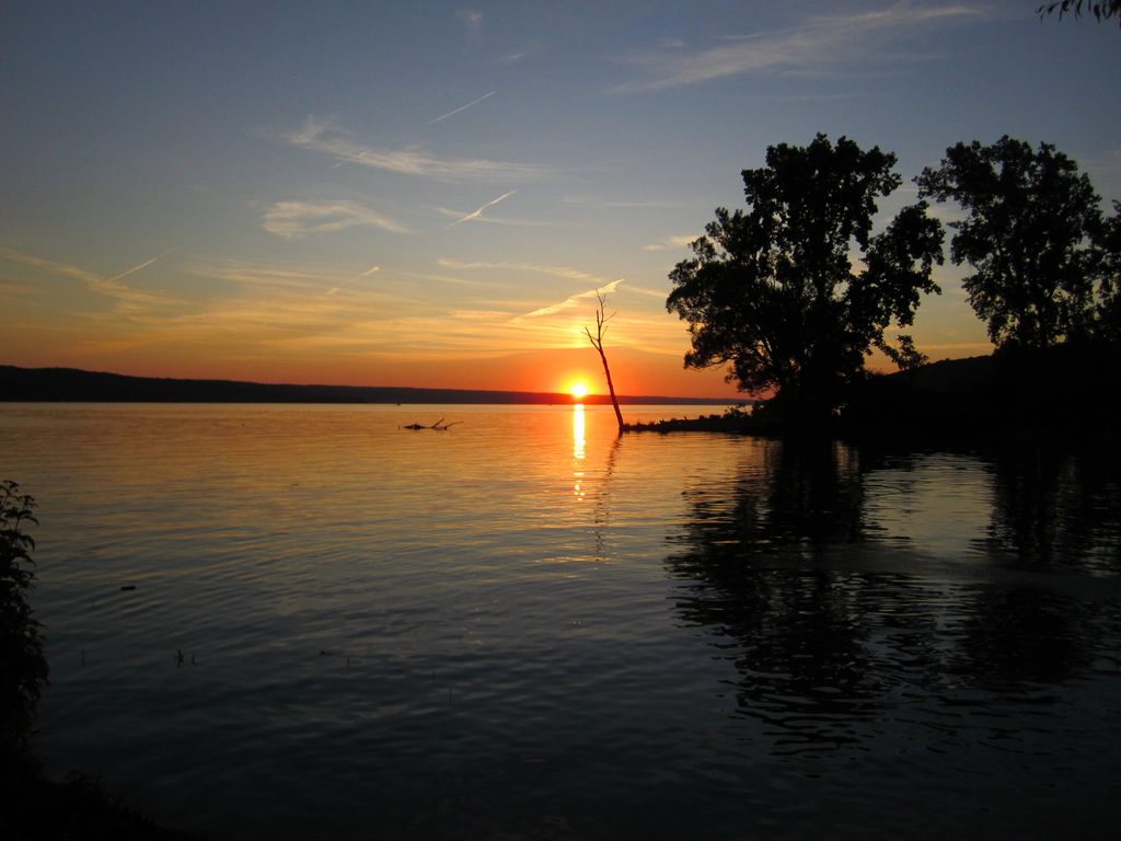 Sunset on Cayuga Lake (Category:  Party)