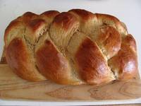 Challah we made for Shabbat.  Turned out awesome! (Category:  Party)