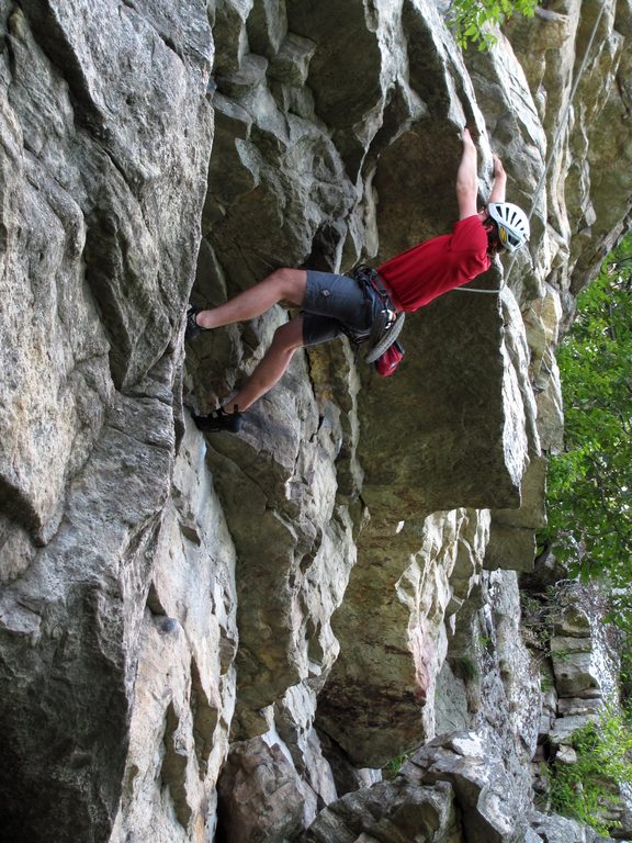 Zupes on Shit Or Go Blind. (Category:  Rock Climbing)