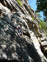 Julie and Emily (Category:  Rock Climbing)