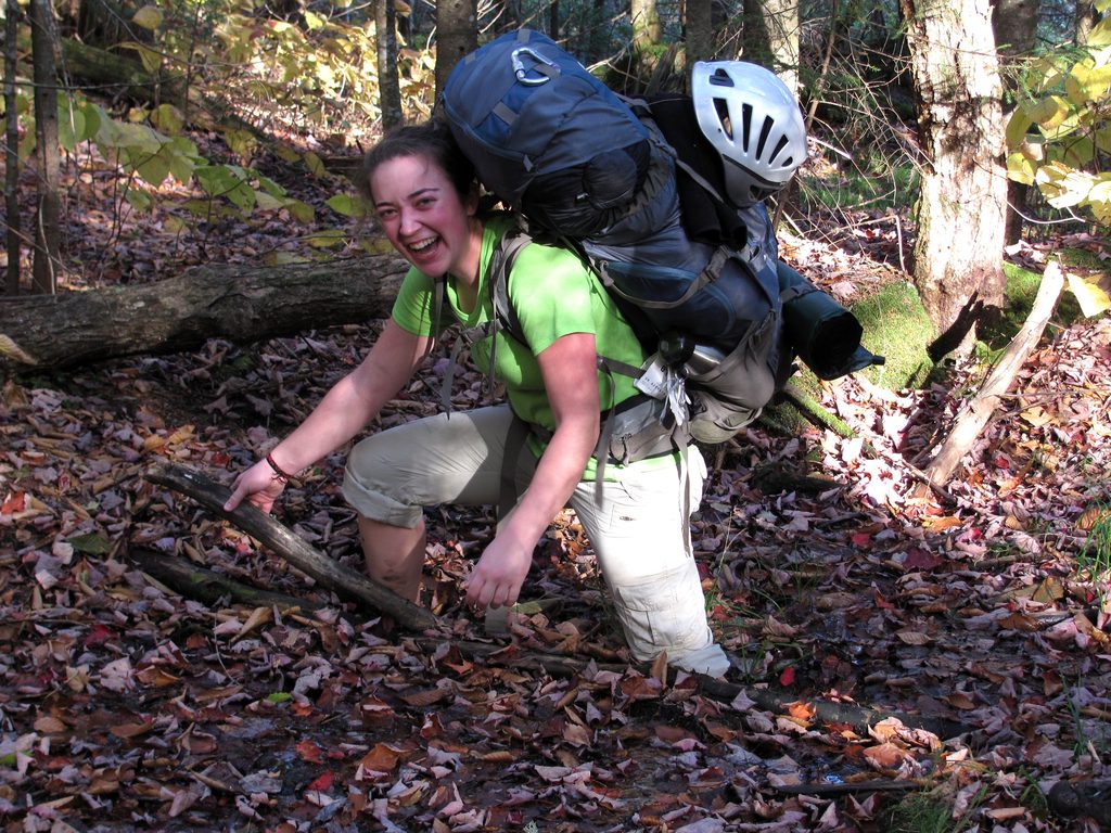 Tara discovers quicksand! (Category:  Rock Climbing)