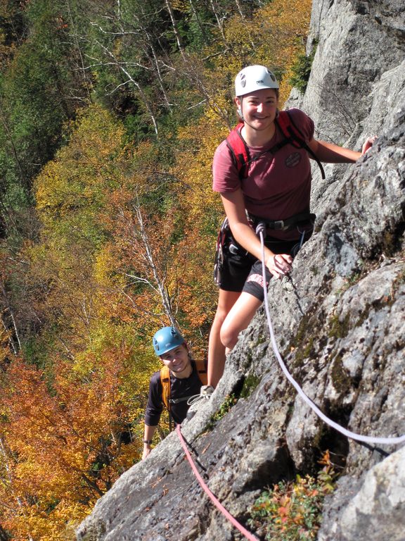 Emily and Carolyn (Category:  Rock Climbing)