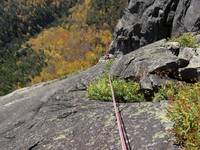 The first pitch of the big ramp. (Category:  Rock Climbing)