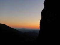 Emily's sunset shot.  Gorgeous! (Category:  Rock Climbing)