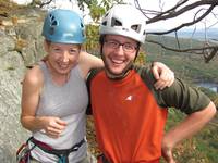 Beth and Mike (Category:  Rock Climbing)