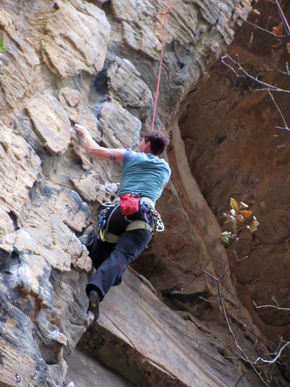 Tammy on A Brief History Of Climb. (Category:  Rock Climbing)