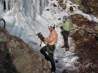 I really thought this would be a good idea. (Category:  Ice Climbing)
