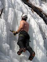 I'm embarrassed that I did this... but not so embarrassed that I won't put a dozen photos on my website. (Category:  Ice Climbing)