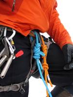 Tammy's double ropes. (Category:  Ice Climbing)