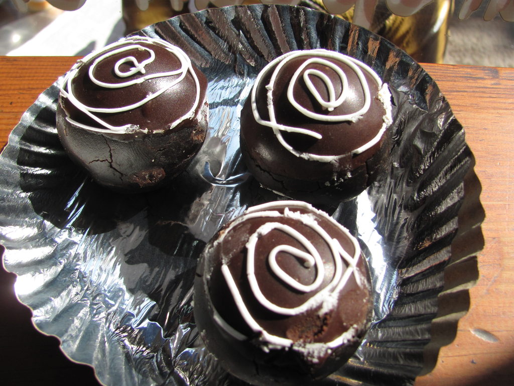 Chocolate balls! (Category:  Travel)