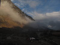 Sunset on Gang Chhenpo. (Category:  Travel)