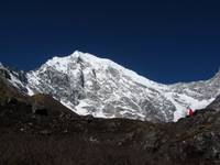 Josh with Langtang Lirung in the background. (Category:  Travel)