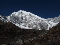 Josh with Langtang Lirung in the background. (Category:  Travel)