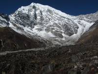 Dave with Langtang Lirung in the background. (Category:  Travel)