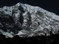 Josh and Dave in front of Langtang Lirung. (Category:  Travel)