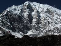 Josh and Dave in front of Langtang Lirung. (Category:  Travel)