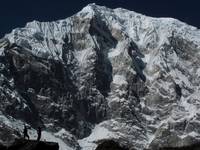 Josh and Dave in front of Langtang Lirung. (Category:  Travel)