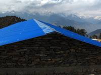 New roof in Chyolangpati. (Category:  Travel)
