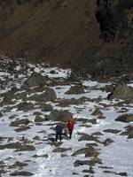 Dave and Josh hiking up to Laurebina Pass. (Category:  Travel)