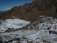 Dave and Josh hiking up to Laurebina Pass. (Category:  Travel)