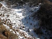 Descending from the Laurebina Pass. (Category:  Travel)