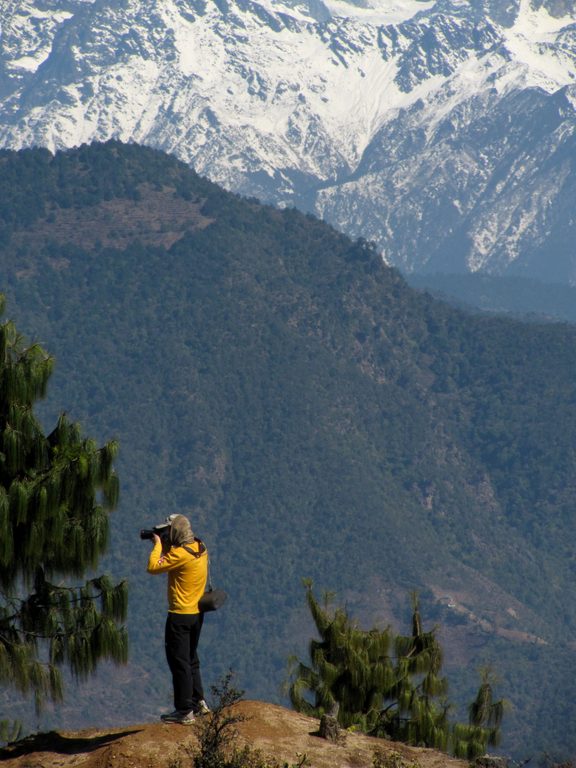 Dave taking pictures. (Category:  Travel)