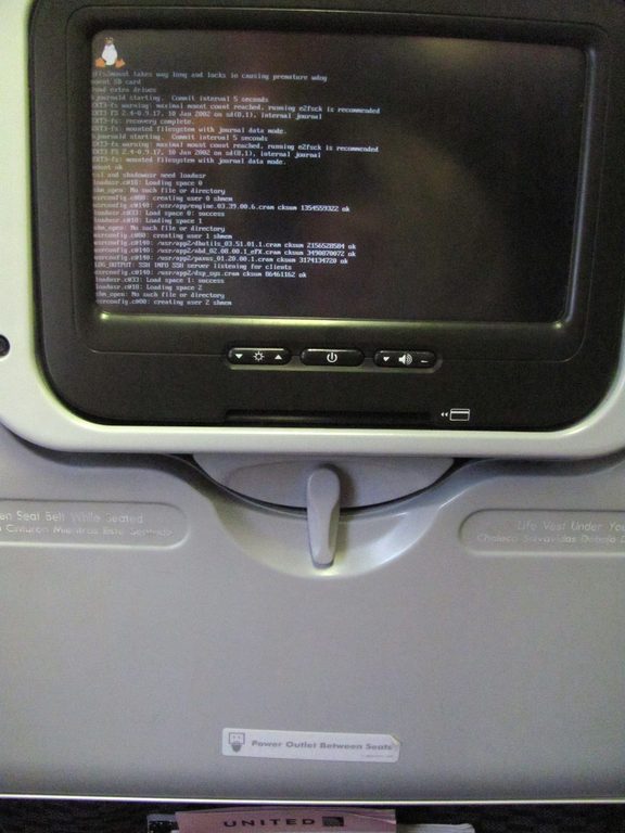 The airline's video on demand system runs on Linux. (Category:  Travel)