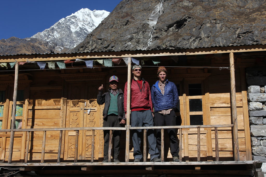 Posing with our host in Mundu. (Category:  Travel)