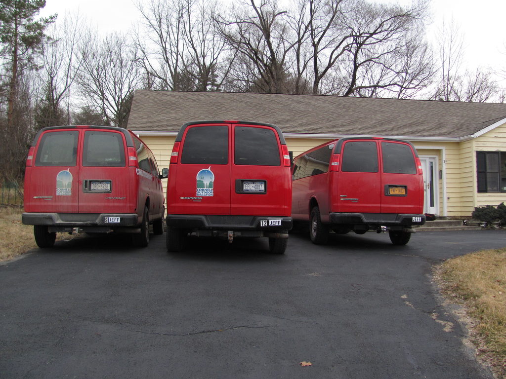 Good thing I have plenty of parking. (Category:  Ice Climbing)