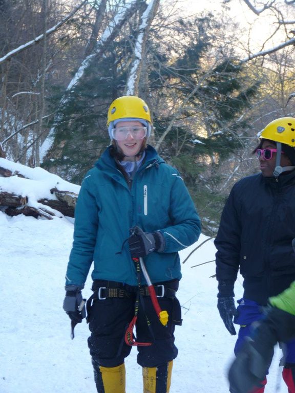 Corey and Briana (Category:  Ice Climbing)