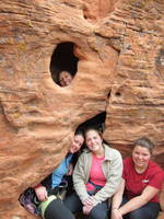 Allison, Erica, Kristina and Elle. (Category:  Rock Climbing)