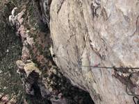 Josh on Crimson. (Category:  Rock Climbing)