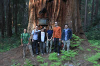 Brian, me, Nicole, Laetitia, Simon, Jerry. (Category:  Tree Climbing)