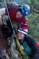 Nicole skipped her graduation from Cornell to take this class! (Category:  Tree Climbing)