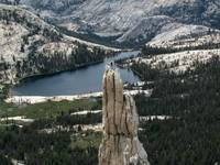 Atop Eichorn's Pinnacle. (Category:  Rock Climbing)