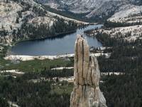 Atop Eichorn's Pinnacle. (Category:  Rock Climbing)